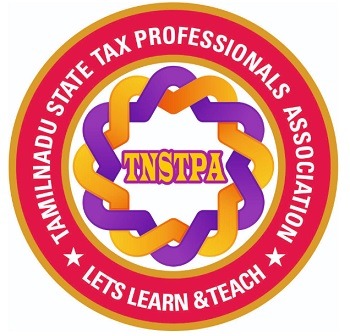 TNSTPA TAMILNADU STATE TAX PROFESSIONALS ASSOCIATION LETS LEARN & TEACH logo