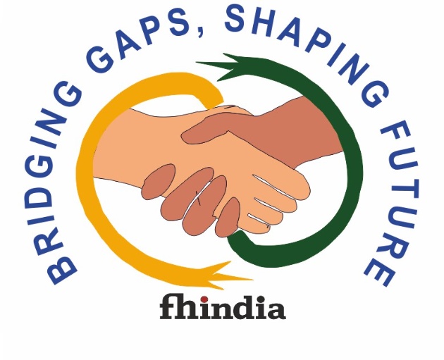 Stylized fhindia device logo