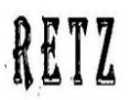 R E T Z logo