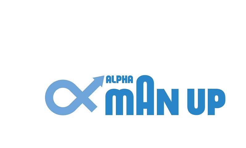 ALPHA MAN UP logo