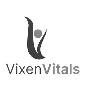 Vixen Vitals (With Device Of V) logo