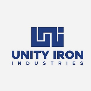 UNITY IRON INDUSTRIES [with the device of Ui] logo