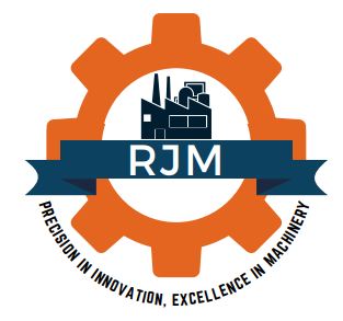 RJM - PRECISION IN INNOVATION, EXCELLENCE IN MACHINERY logo