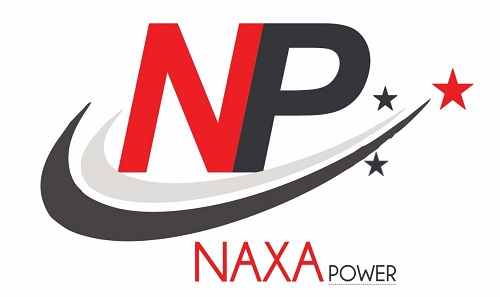NAXA POWER with a word symbol NP logo